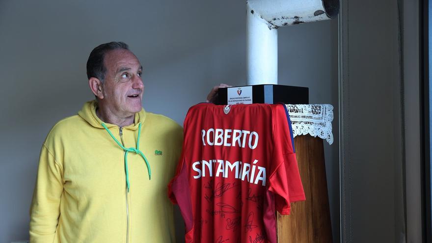 Roberto Santamaría: &quot;Sergio es el tipo de portero que te da puntos, ojalá me quite el récord, significará que sigue aquí muchos años&quot;