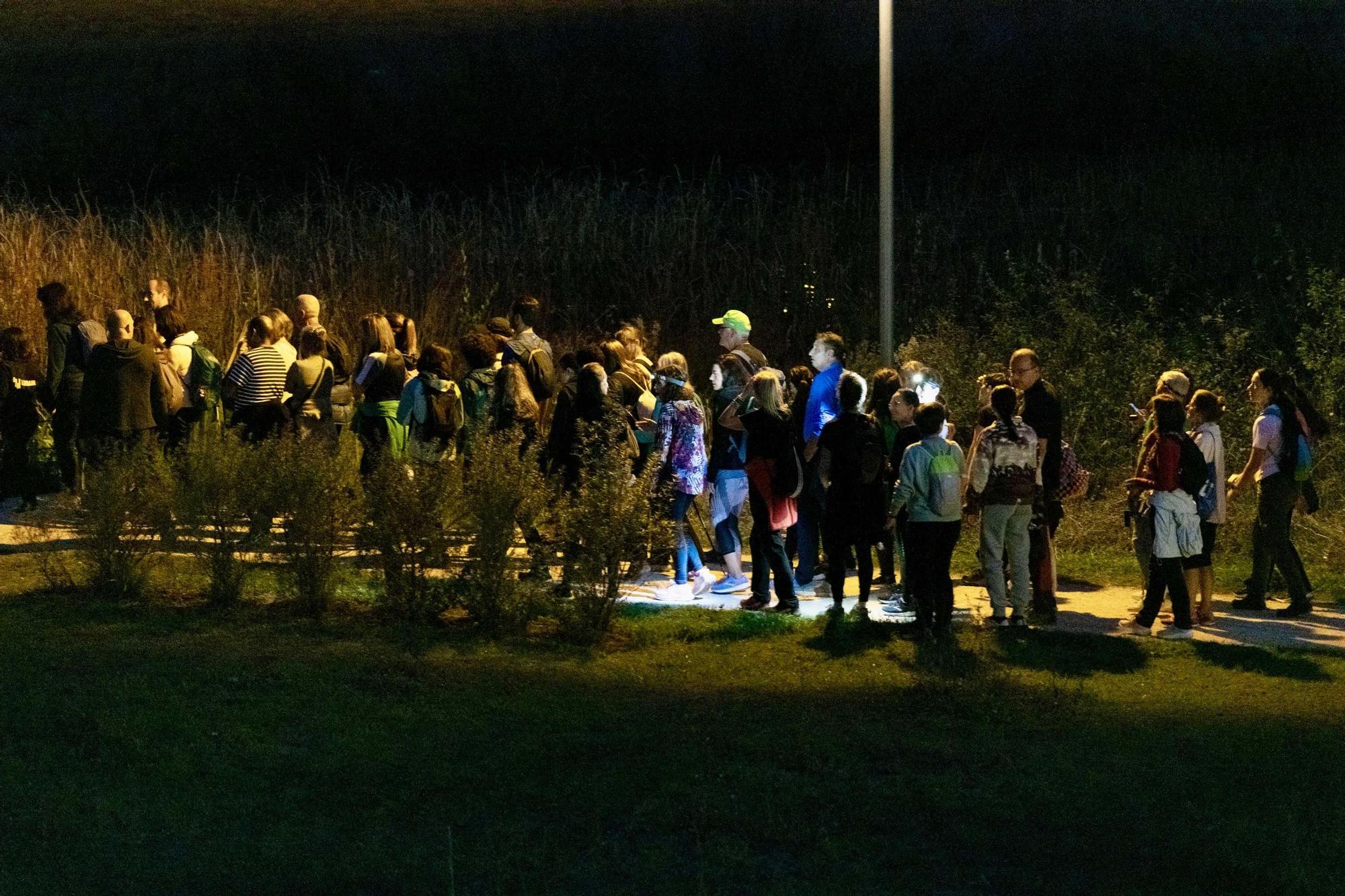 En imágenes: La marcha nocturna del Vital Eguna apoya a las personas con Ela