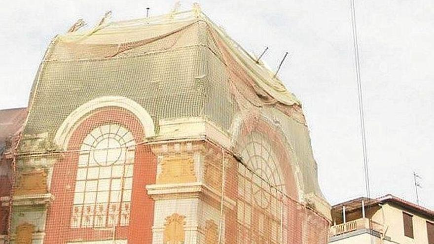 Un informe  avala la colocación de la cúpula del  Bellas Artes