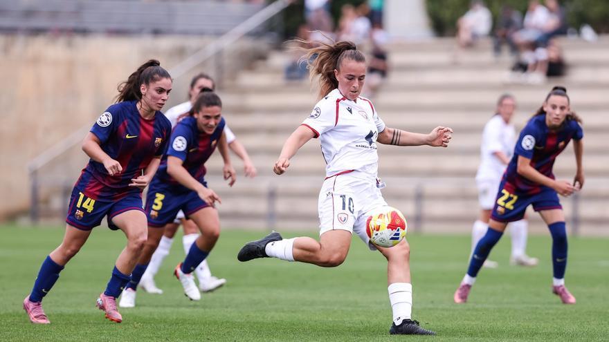 Osasuna Femenino cae por la mínima ante el Barça B (1-0)