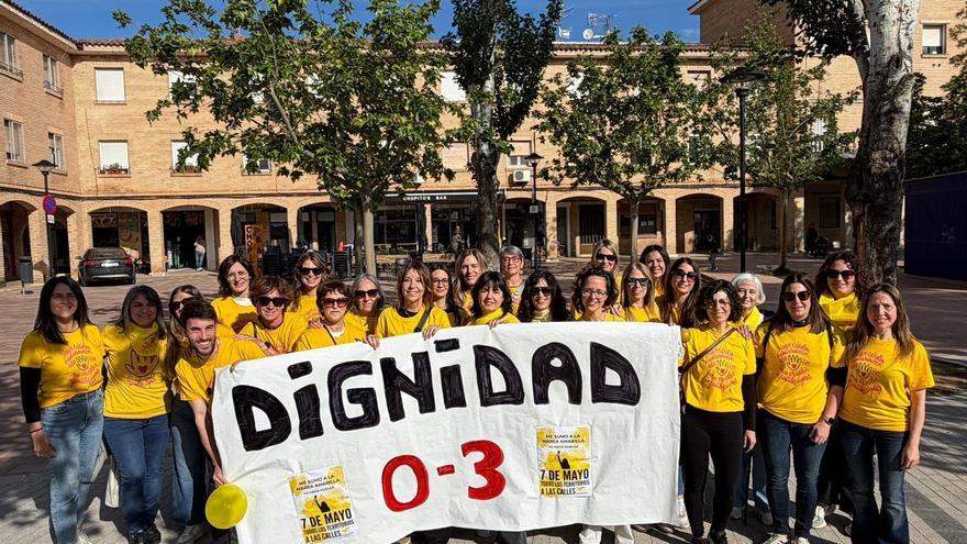 Los centros 0-3 años de Tudela se suman a la huelga