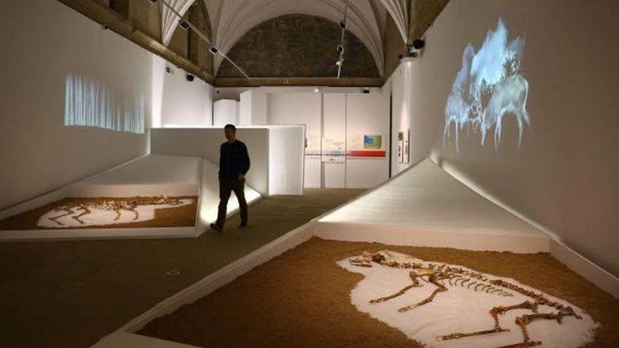 Exposición sobre el yacimiento de Kiputz.