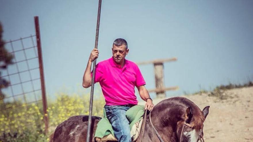 El mayoral corneado.