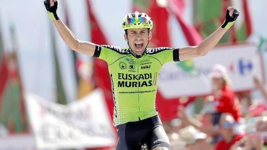 Óscar Rodríguez (Euskadi Murias) gana la decimotercera etapa de la Vuelta
