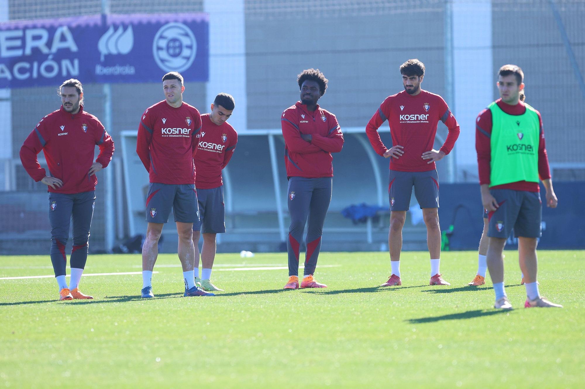 Fotos del entrenamiento de Ossuna (martes 28 de octubre de 2025)