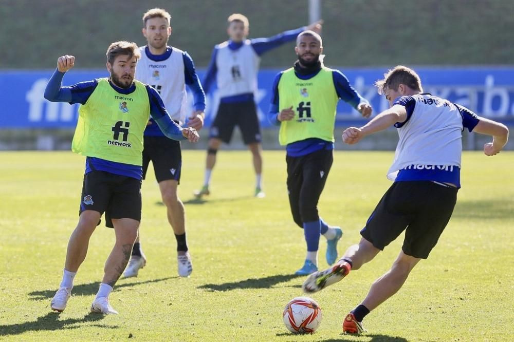 Entrenamiento de la Real 26/01/2022