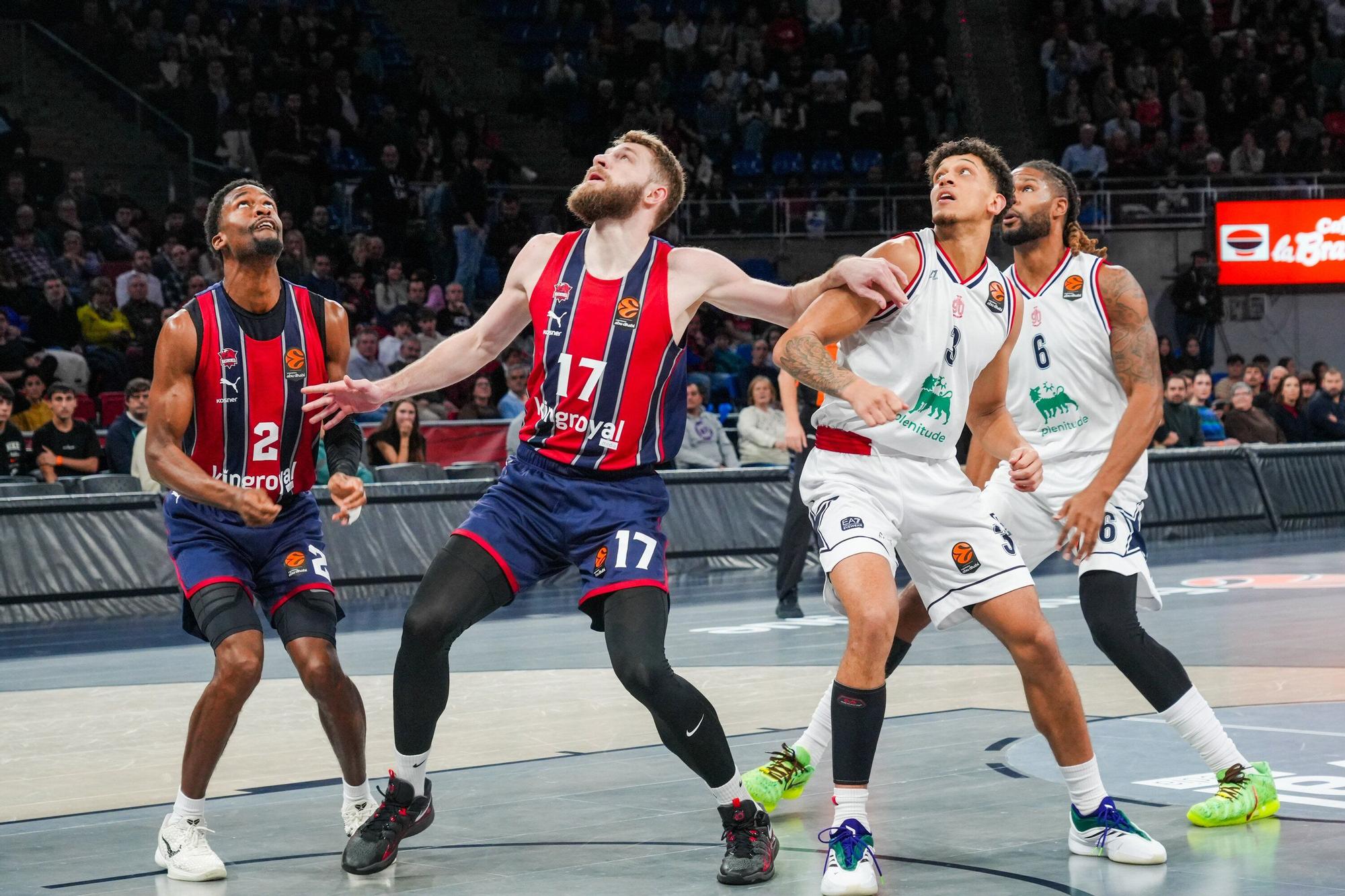 En imágenes: Baskonia se impone a Armani Milan con solvencia