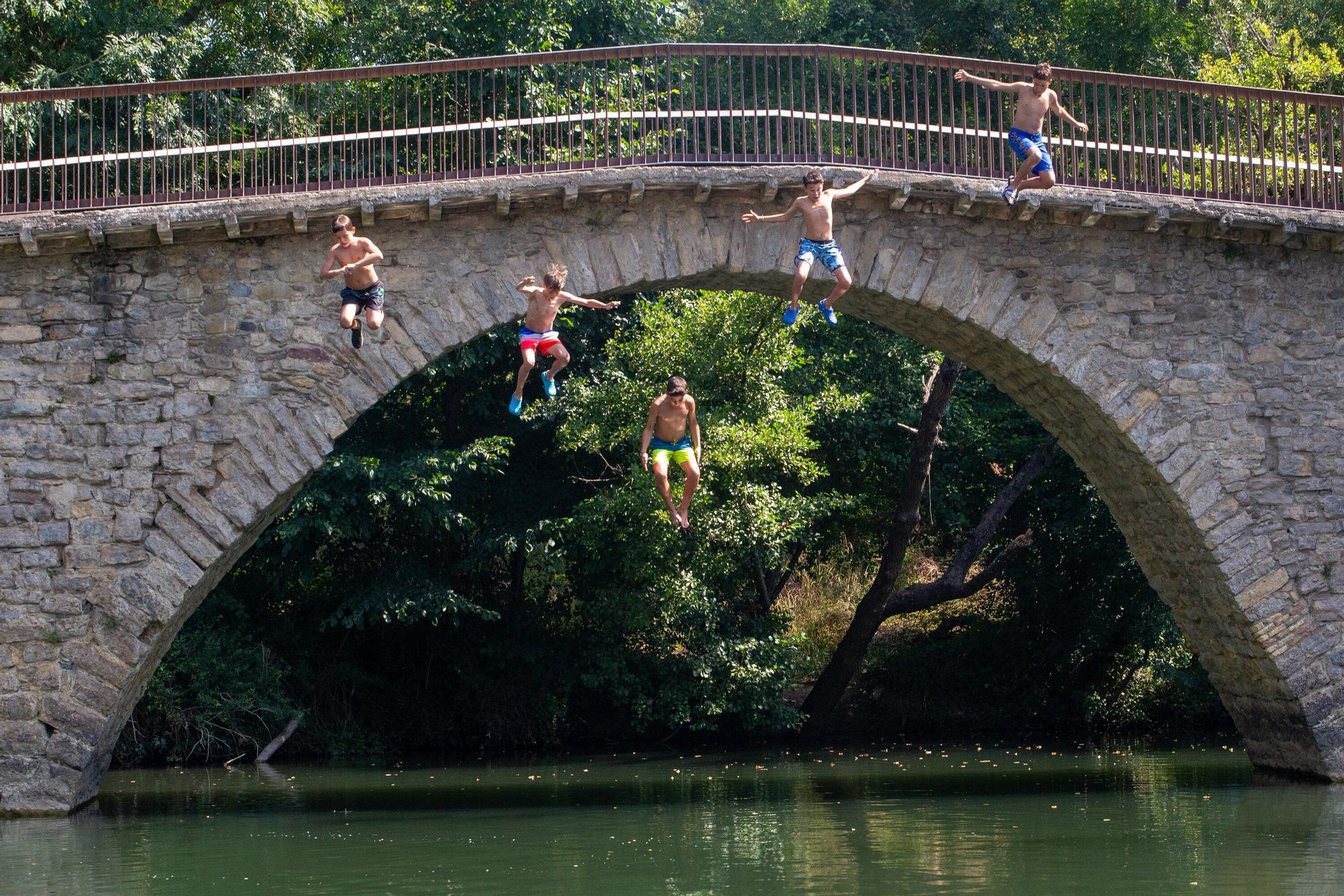 Ola de calor en Navarra