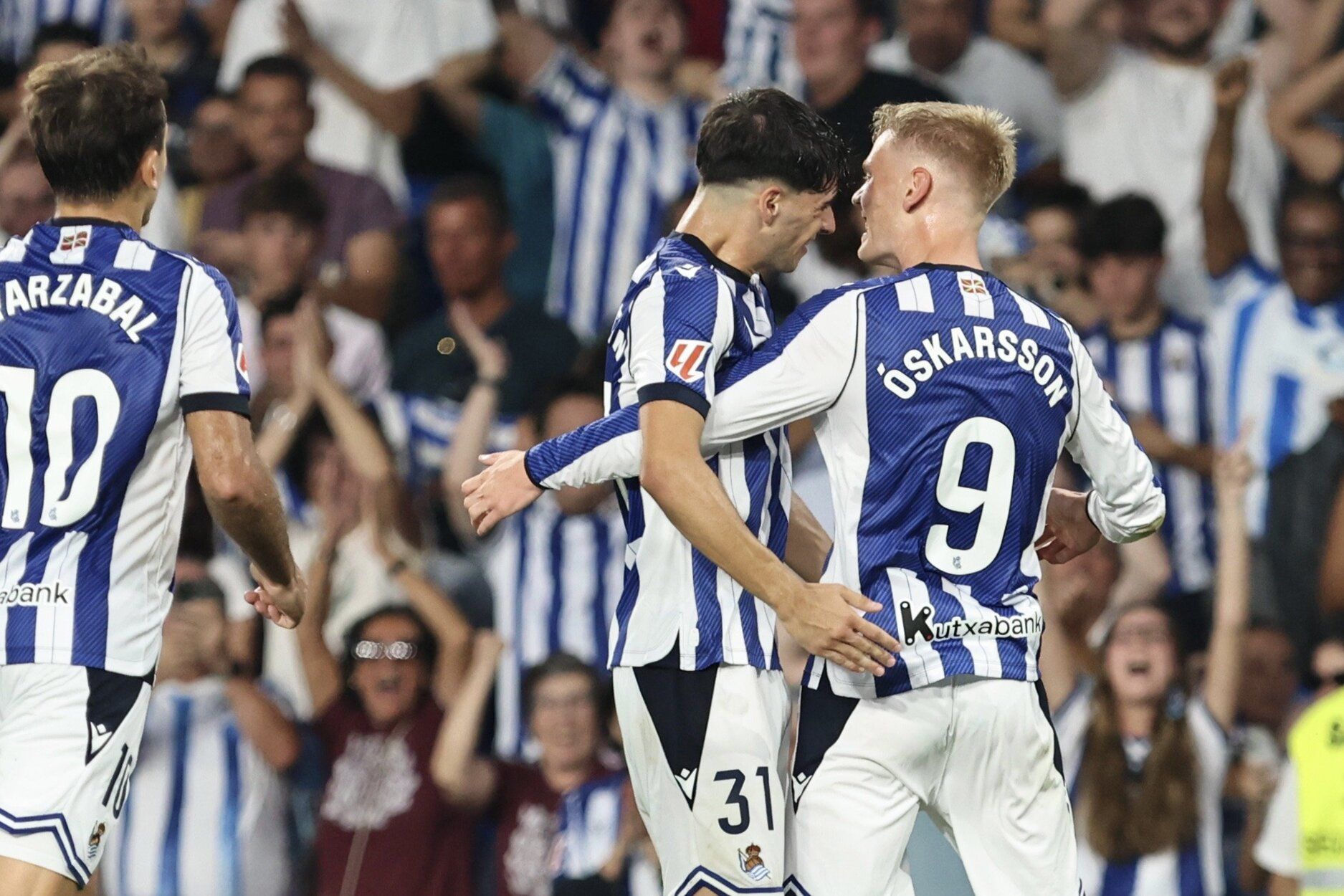 [Fotos] Partido loco en Anoeta de la Real Sociedad y el Espanyol
