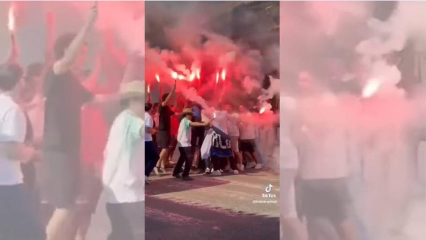 [VÍDEO] Así ha sido el recibimiento a Mauro en Murchante tras su debut con Osasuna