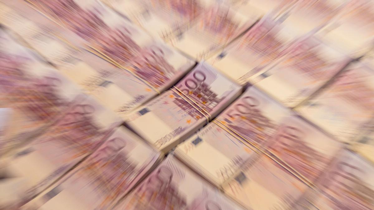 Billetes de 500 euros.