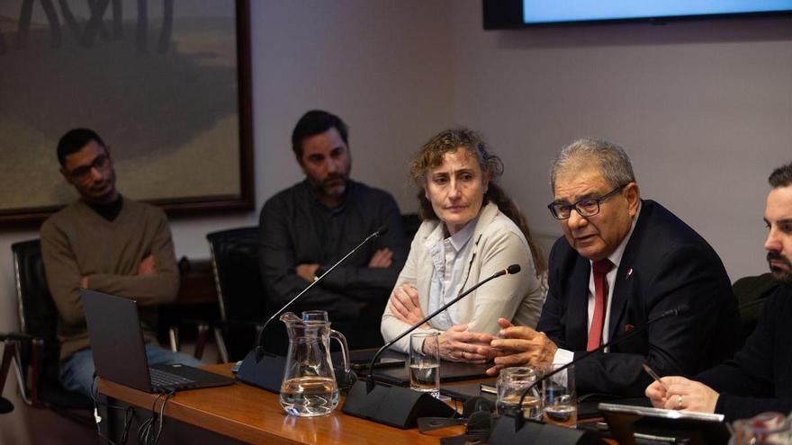 Palestina pide la solidaridad navarra en el Parlamento foral ante su "exterminio"