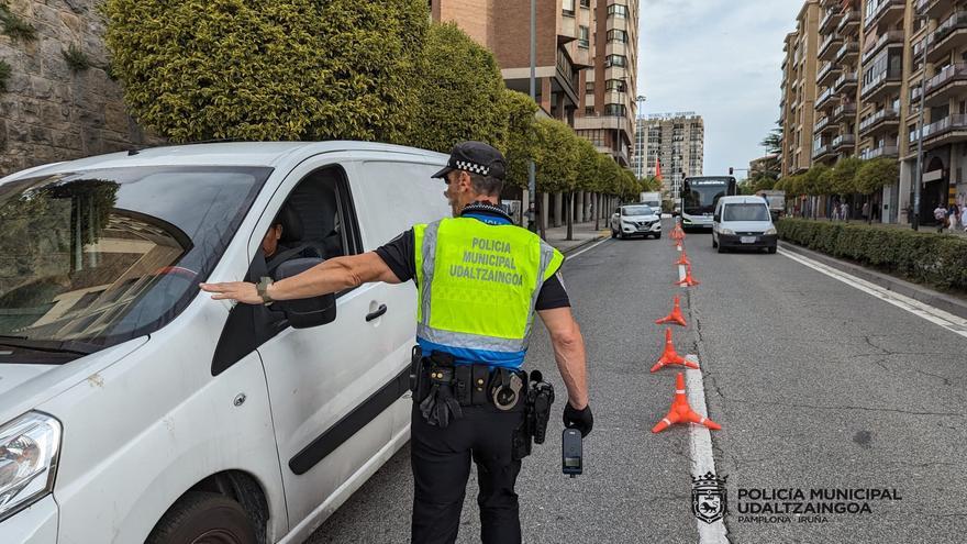 Tres jóvenes detenidos en Pamplona por robo con violencia este fin de semana