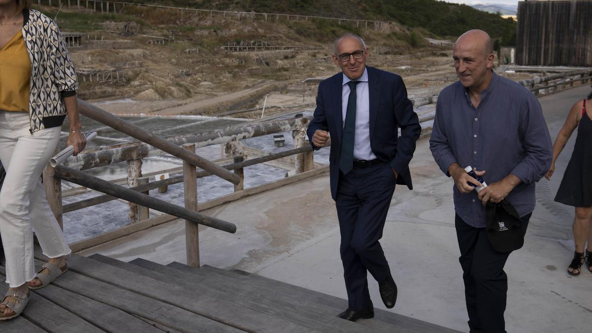 Aitor Arregi ha sido nombrado embajador de la sal del Valle Salado de Añana