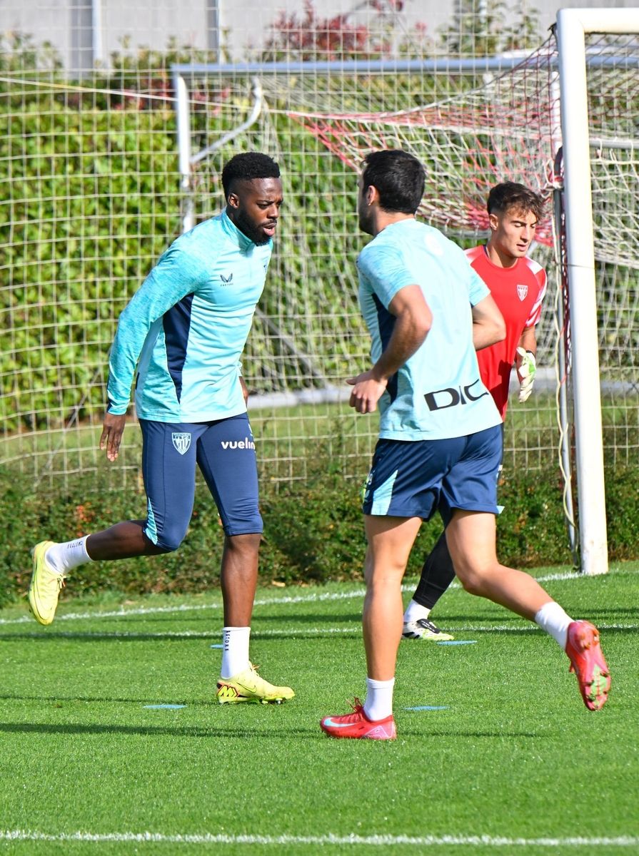 Entrenamiento del Athletic en Lezama