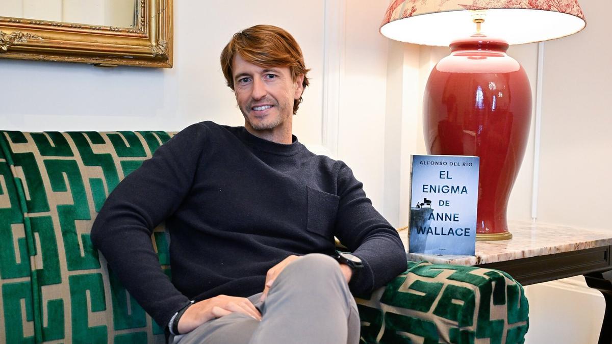&#039;El enigma de Anne Wallace&#039; es la nueva novela de Alfonso del Río.