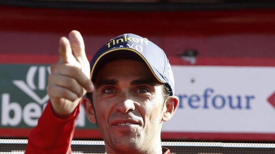 Contador, Valverde y Purito dejan vivo a Froome  en los Lagos de Covadonga