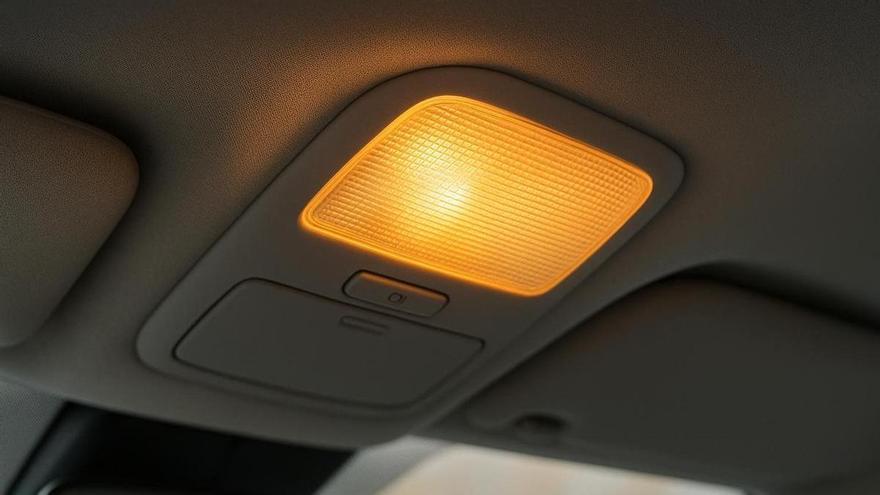 Adiós a llevar encendida la luz del interior del coche: la DGT multa por ello