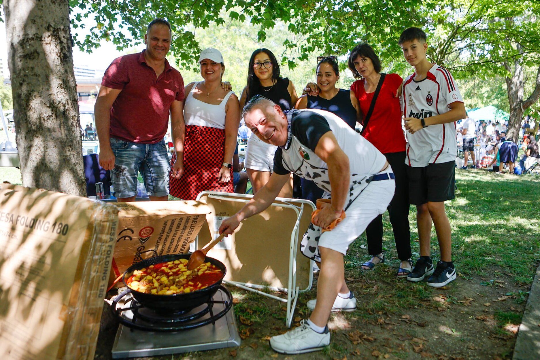 Fotos de los calderetes de fiestas de Mendillorri