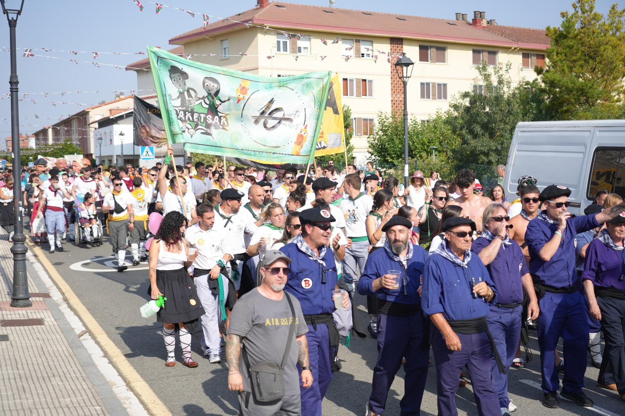 En imágenes: El Brujo abre las fiestas de Nanclares de la Oca