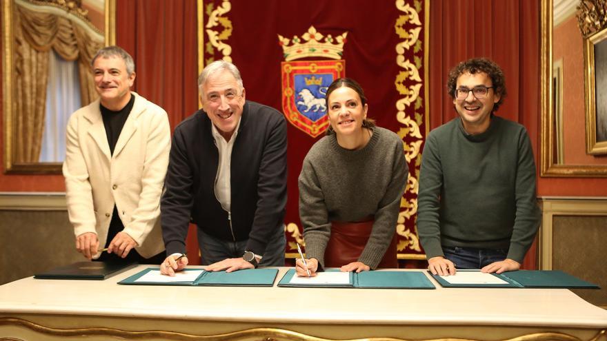 Las fuerzas de progreso reeditan el pacto presupuestario de Pamplona, el mayor de su historia para 2026