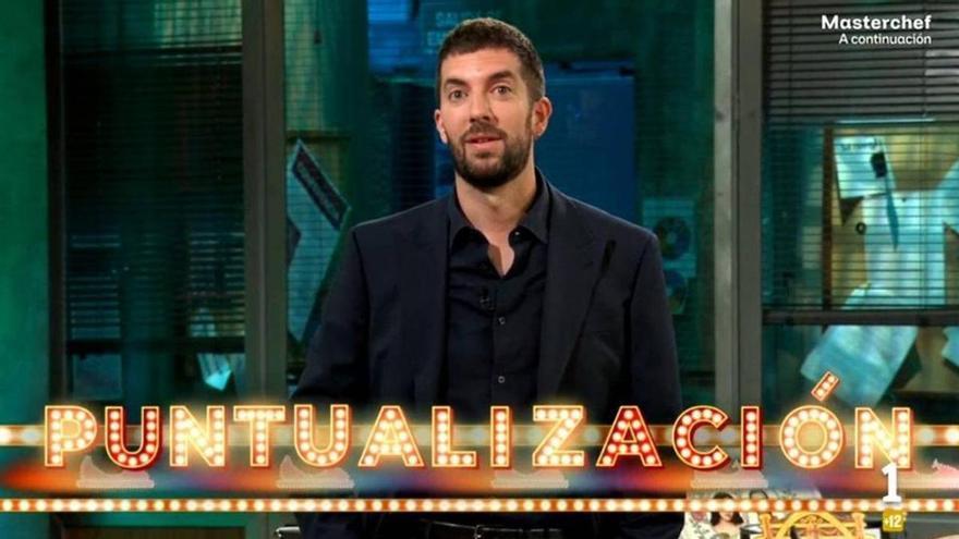 El motivo por el que Broncano se ha visto obligado a rectificar y pedir perdón en 'La Revuelta': "Nunca más"