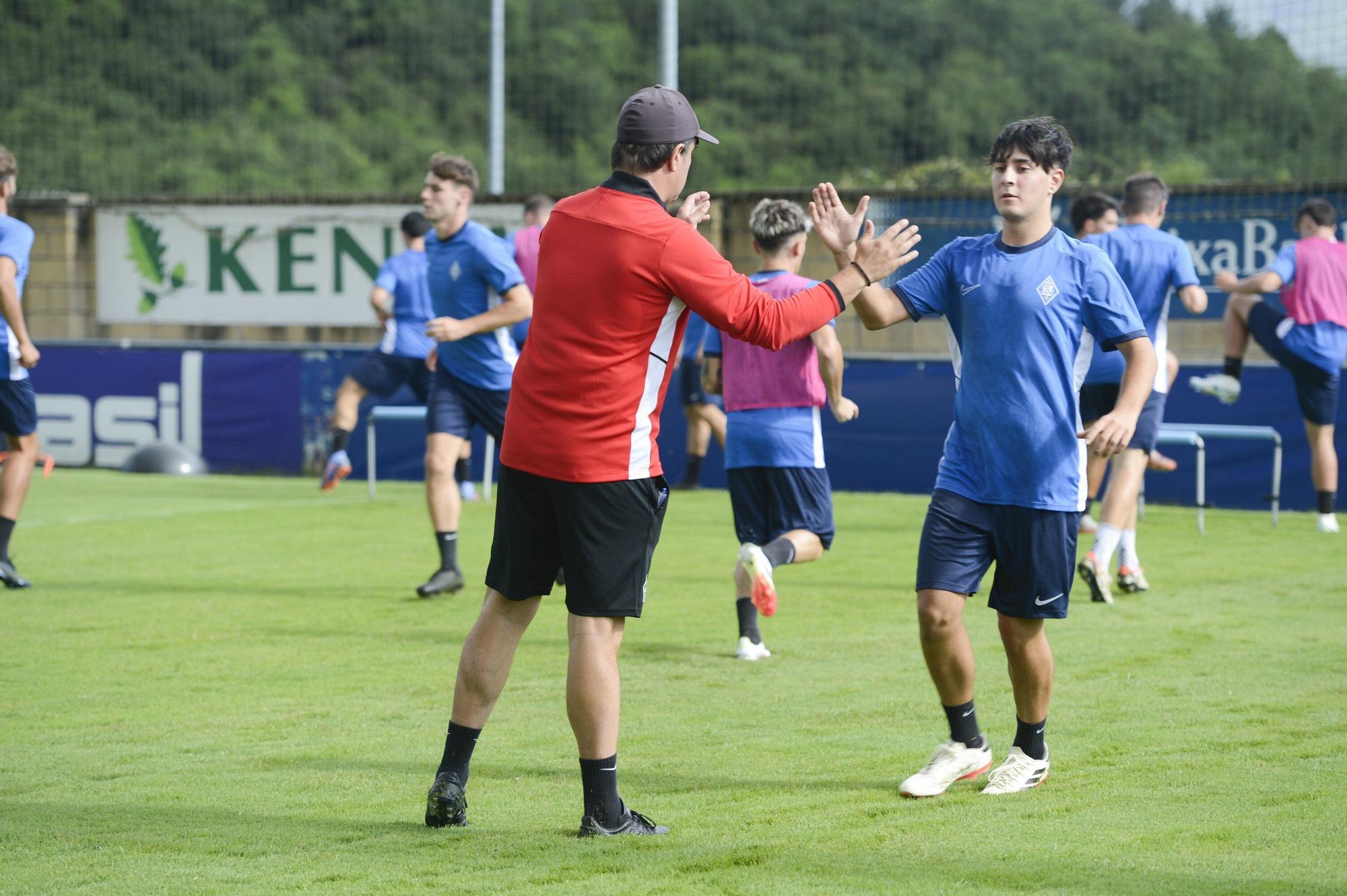 En imágenes: primer entrenamiento Amorebieta