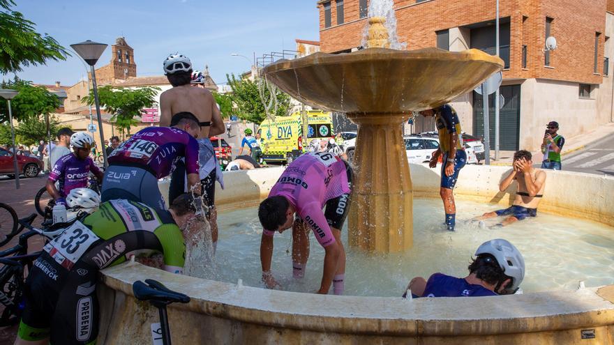 El calor acompaña la victoria Diego Ruiz de Arcaute en la Segunda Etapa
