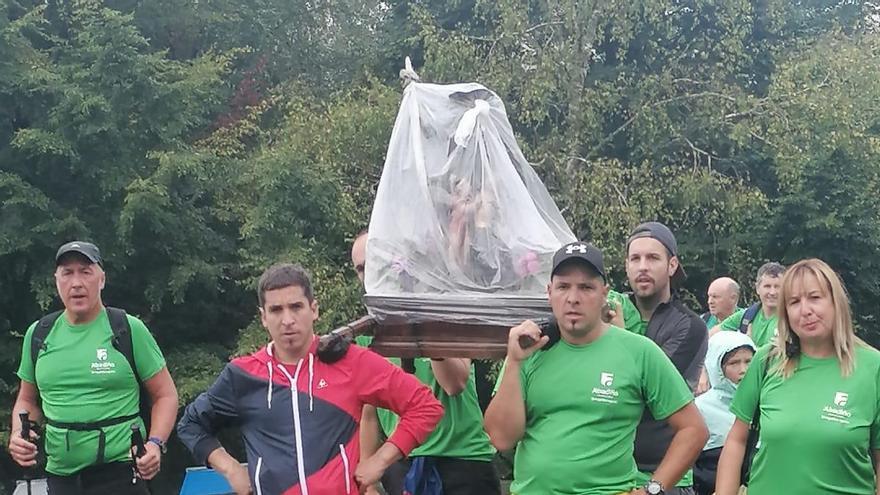 Abadiño celebrará el sábado la popular rogativa de Urkiola con portadores