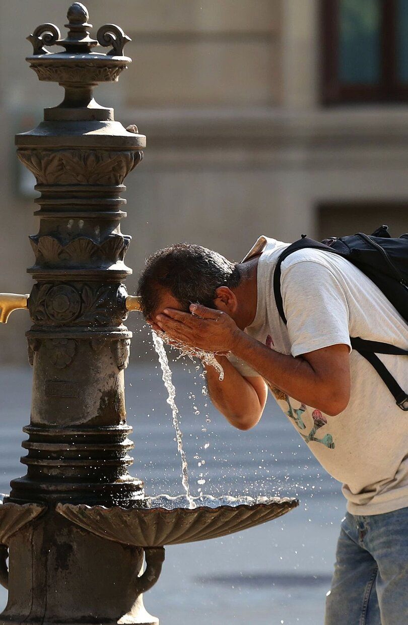 Ola de calor en Navarra: Pamplona se achicharra