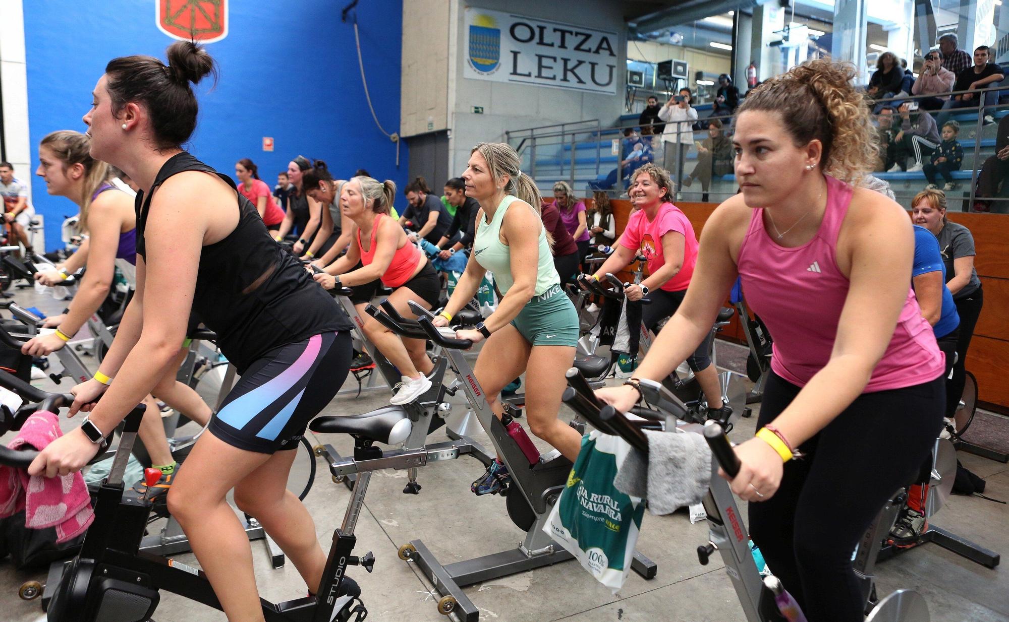 Spinning Band Solidario en Ororbia: música y deporte en directo por una buena causa