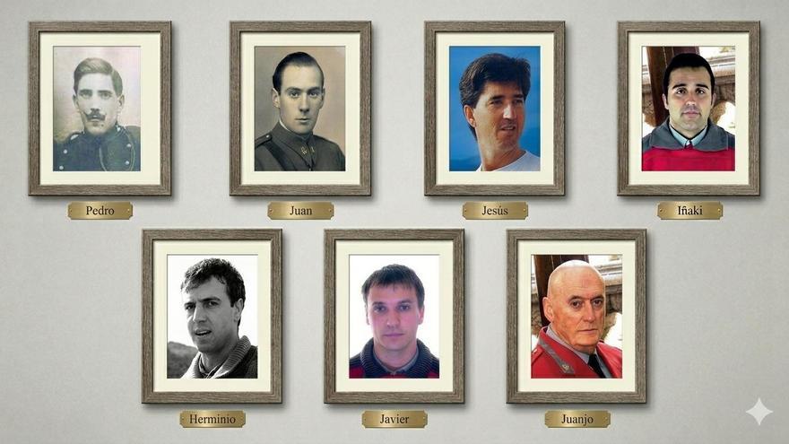 La Policía Foral ha sufrido la muerte de 13 agentes en acto de servicio en su historia