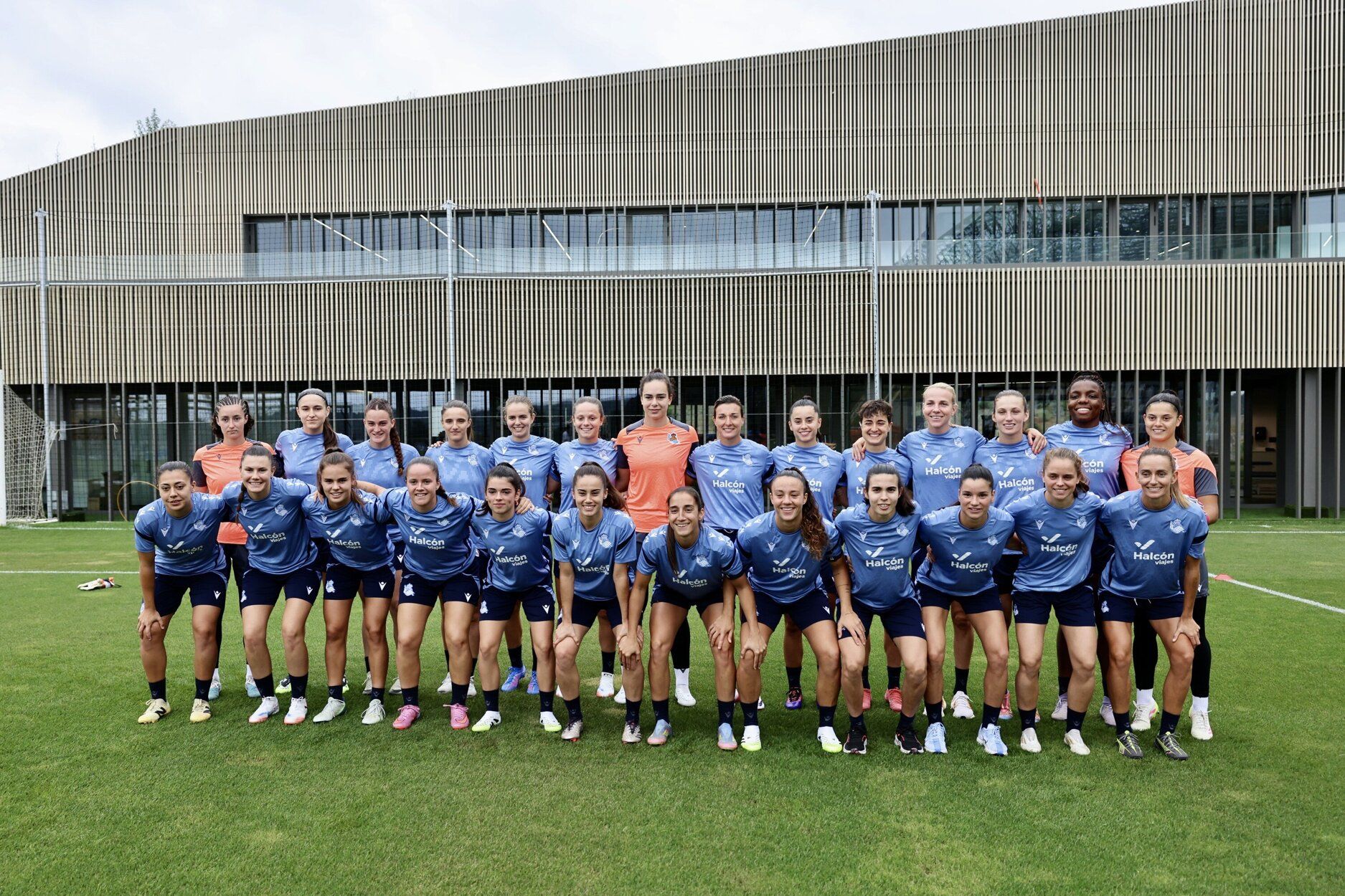 Primer entrenamiento de la Real femenino