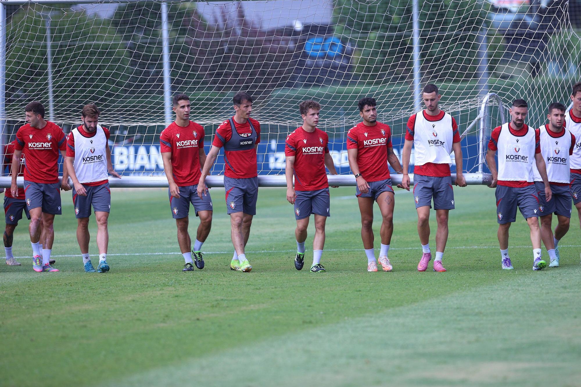 Fotos del entrenamiento de Osasuna (25/07/2025)
