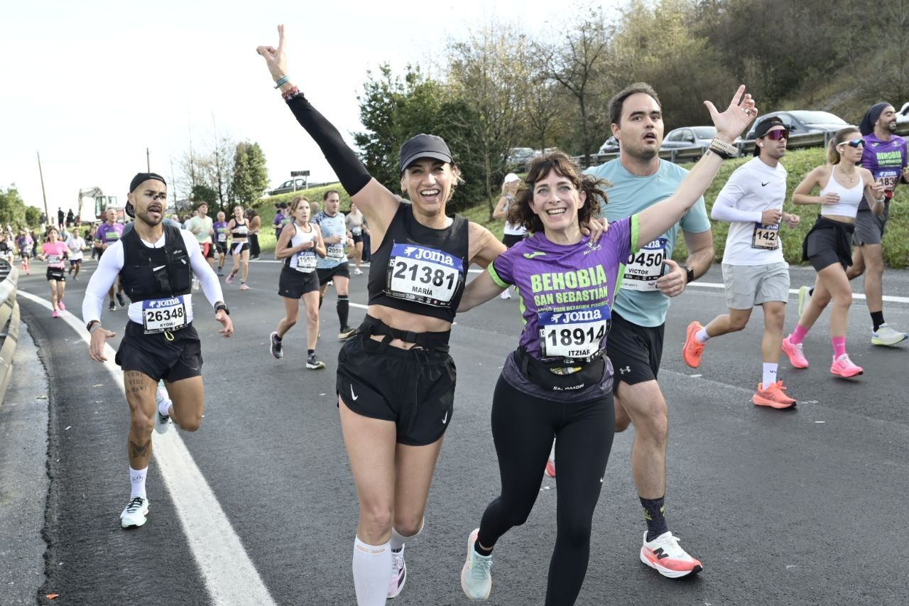 La Behobia, a su paso por Gaintxurizketa