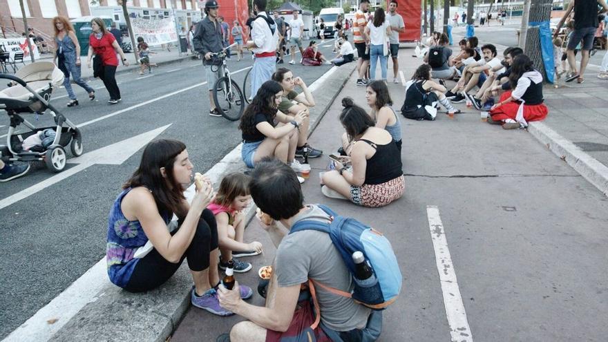 Una joven denuncia un pinchazo en las txosnas en el último día de fiestas de Vitoria