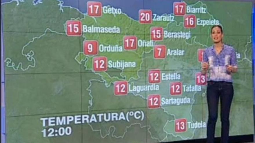 Uriarte respalda el nuevo mapa del tiempo de ETB, con Navarra e Iparralde
