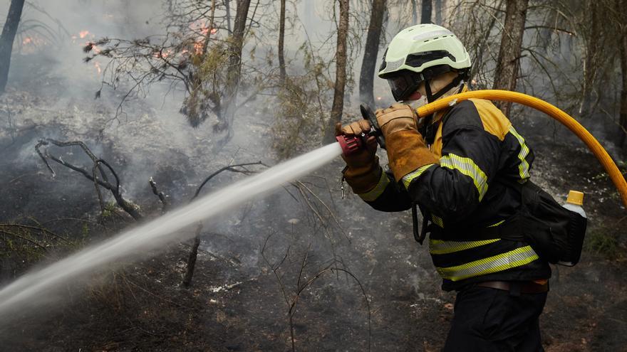 Extinguido el incendio en Carcastillo