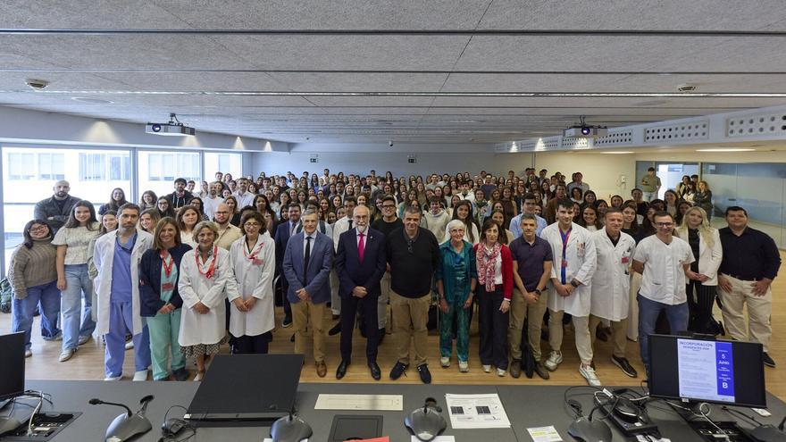 Salud recibe a los 194 residentes que comienzan hoy su formación especializada en Navarra