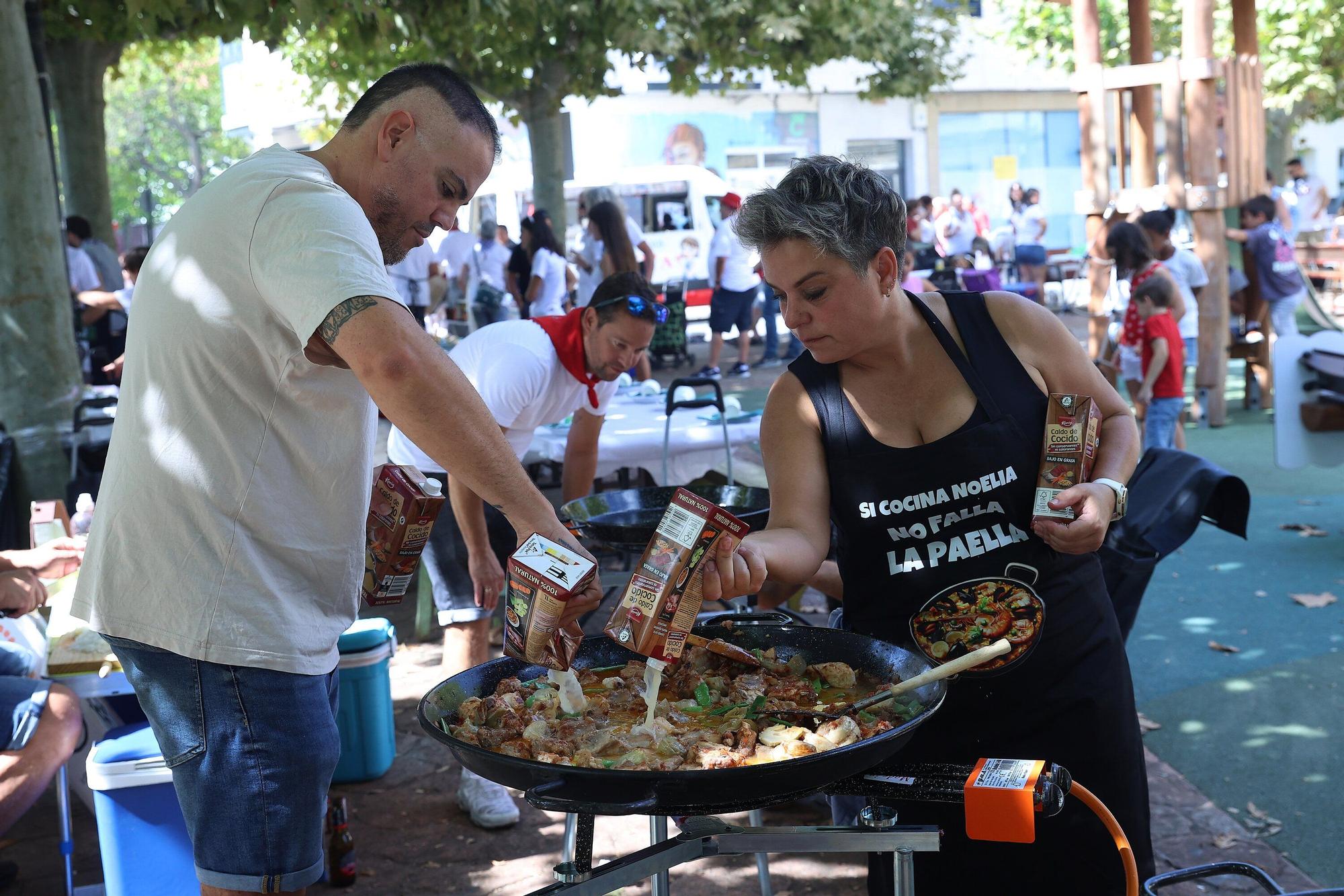 Fotos de la paellada de Huarte