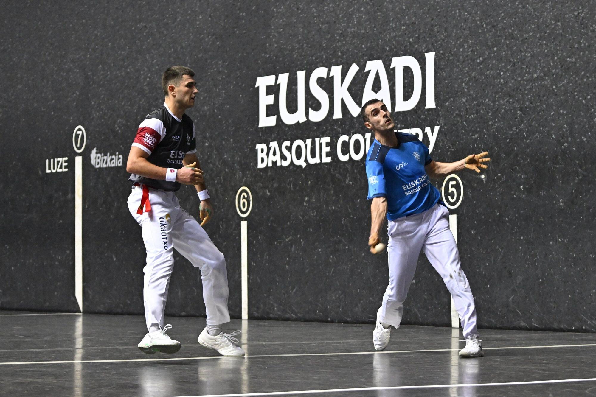 En imágenes: Lizeaga supera a Arribillaga en la final de la Liga de Naciones de mano individual