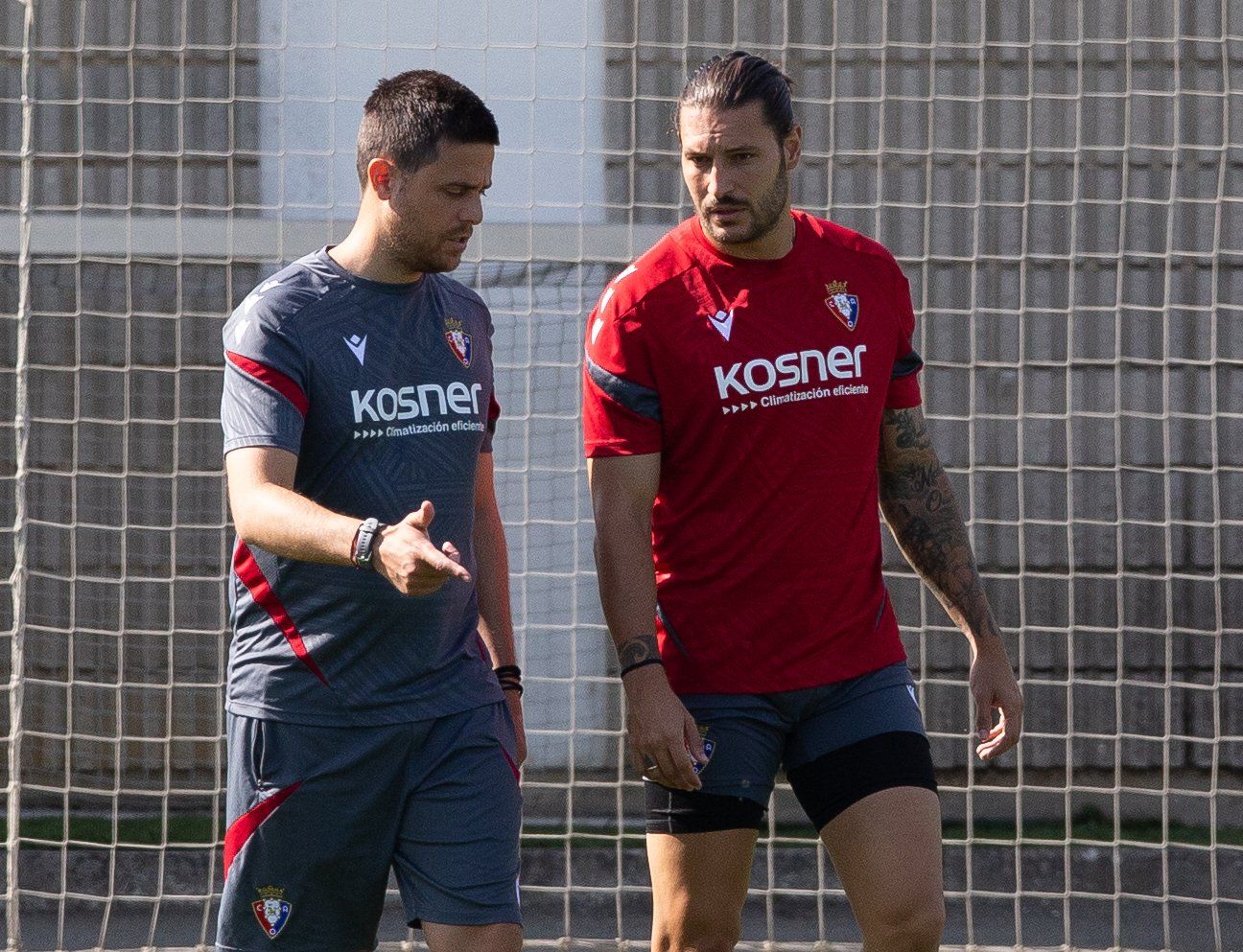 Fotos del entrenamiento de Osasuna en Tajonar del lunes 4 de agosto