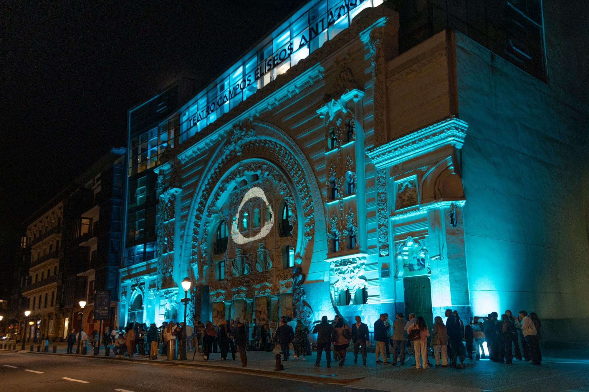 Más de 300 invitados accedieron al Teatro Campos el pasado jueves por la noche.