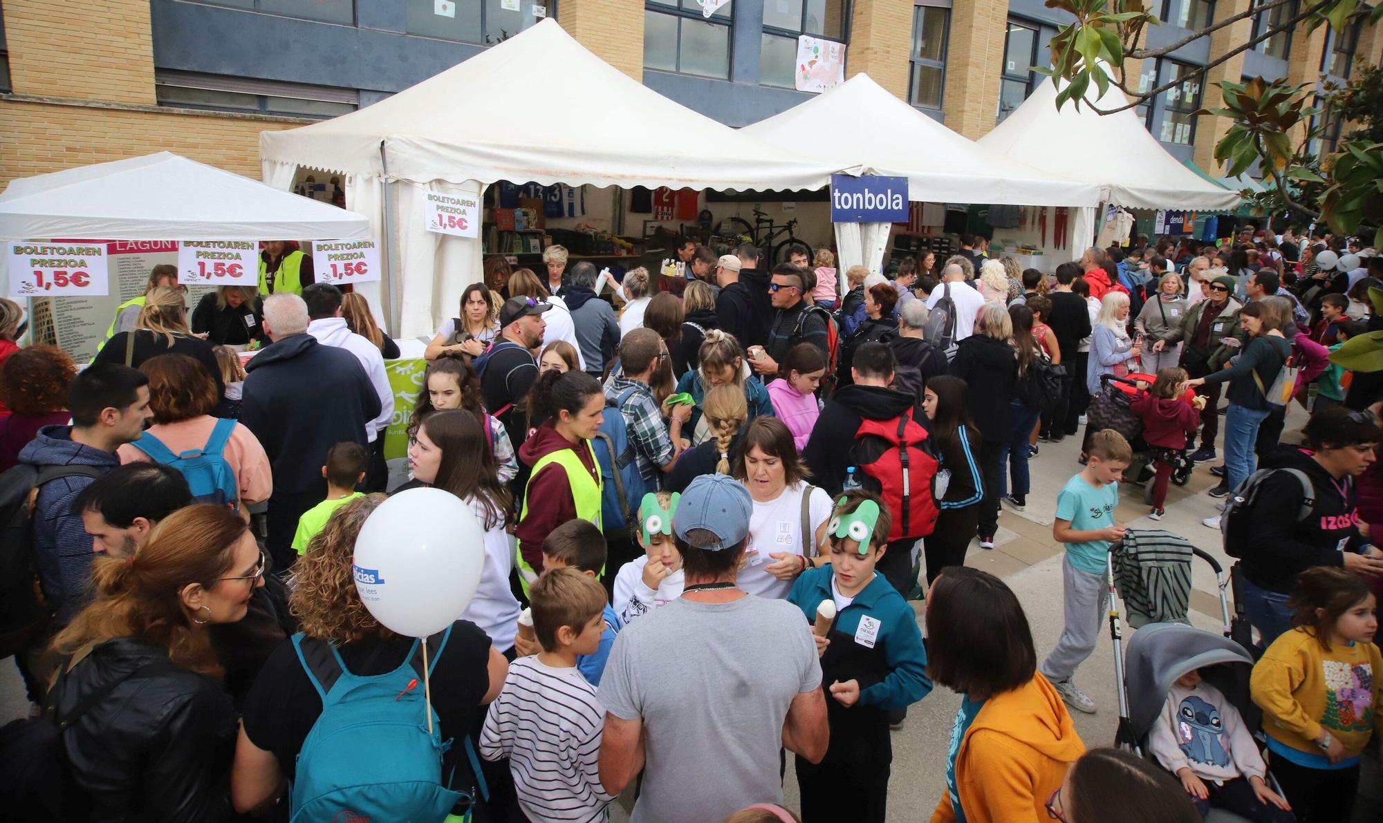 Fotos: Nafarroa Oinez 2025 en la ikastola Paz de Ziganda de Villava - Atarrabia