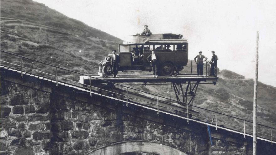 El funicular más largo del Estado hasta que comenzó el siglo XXI