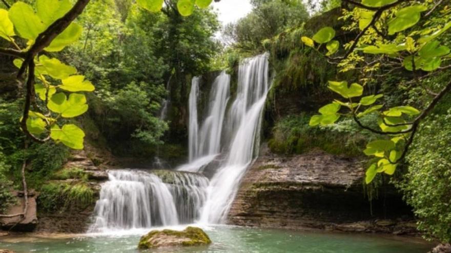 Una de las "cascadas más bonitas" del norte está a 30 minutos de Bilbao