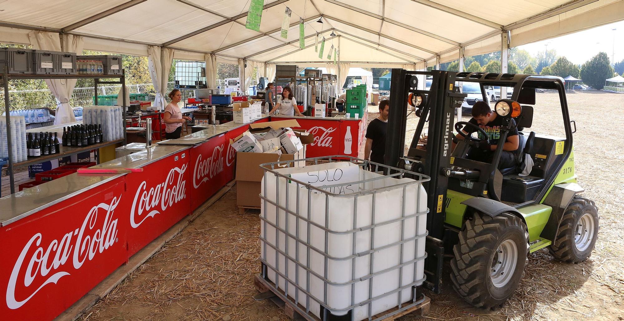 FOTOS | Preparativos del Nafarroa Oinez 2025 en Villava - Atarrabia