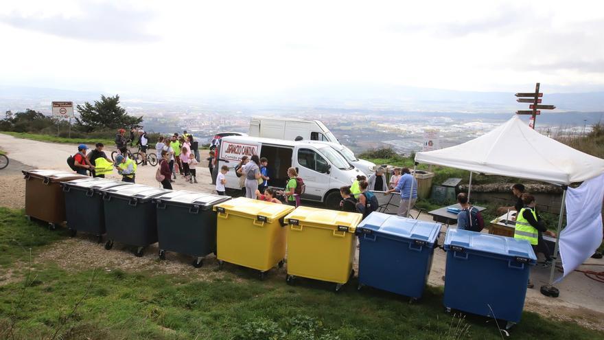 Jornada de voluntariado para limpiar el monte Ezkaba el próximo 26 de octubre