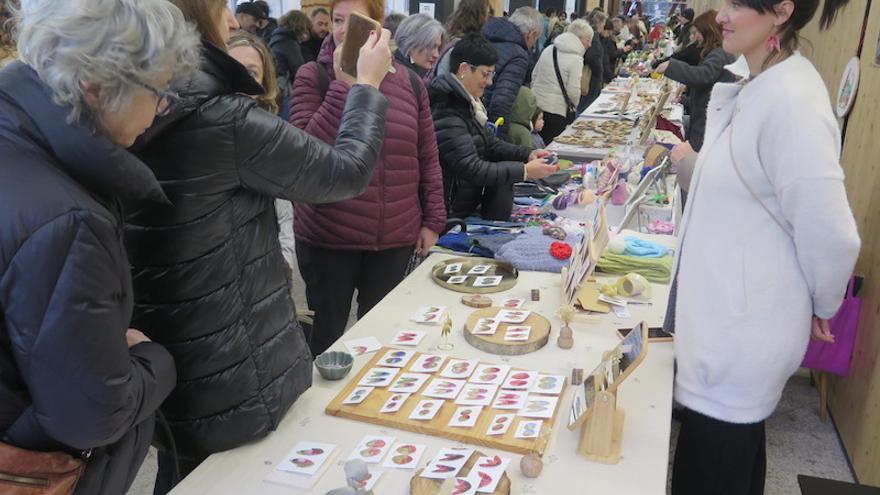 La feria de arte y artesanía de Zumarraga, en imágenes