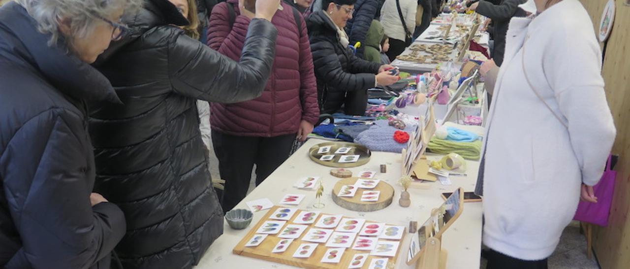 La feria de arte y artesanía de Zumarraga, en imágenes